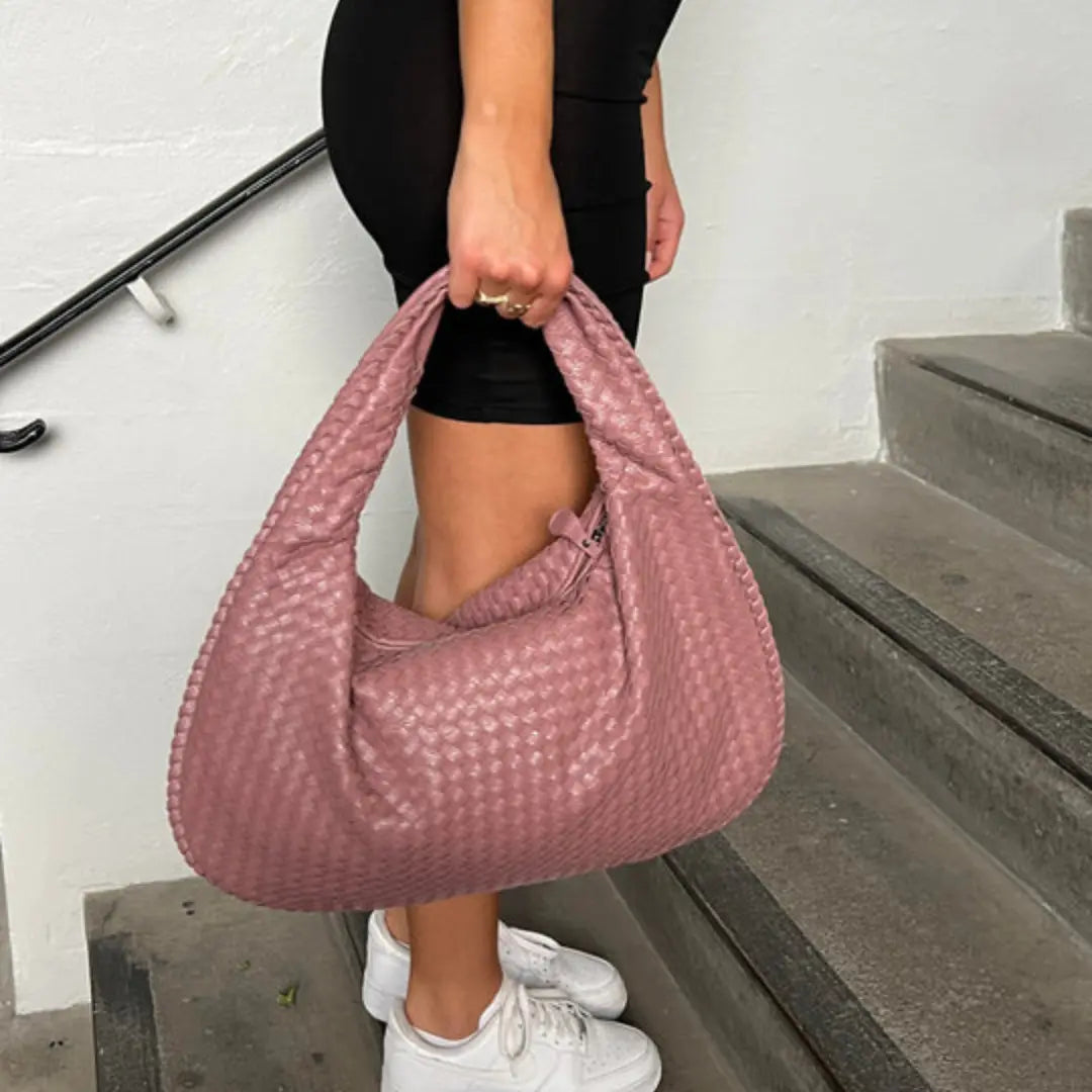 NEWPORT WOVEN SHOULDER BAG