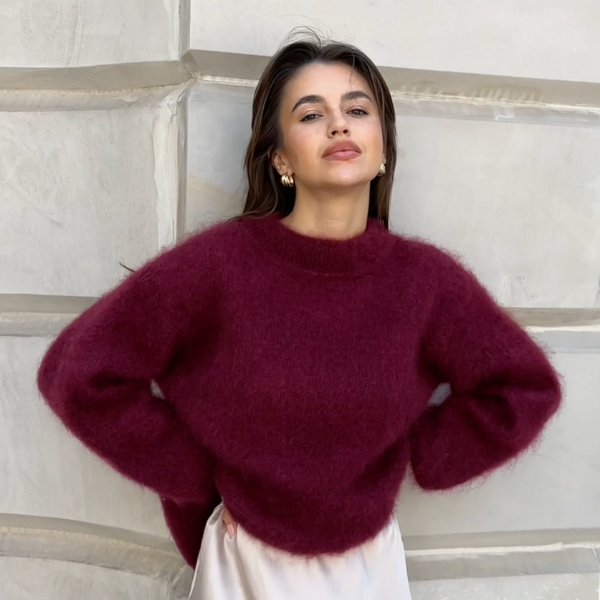 VIENNA MOHAIR CREWNECK