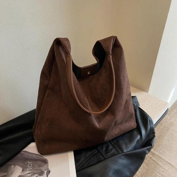 MONACO SUEDE TOTE BAG