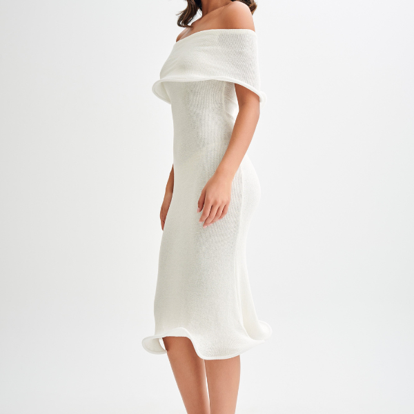 VENICE KNIT MIDI DRESS