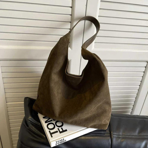 MONACO SUEDE TOTE BAG