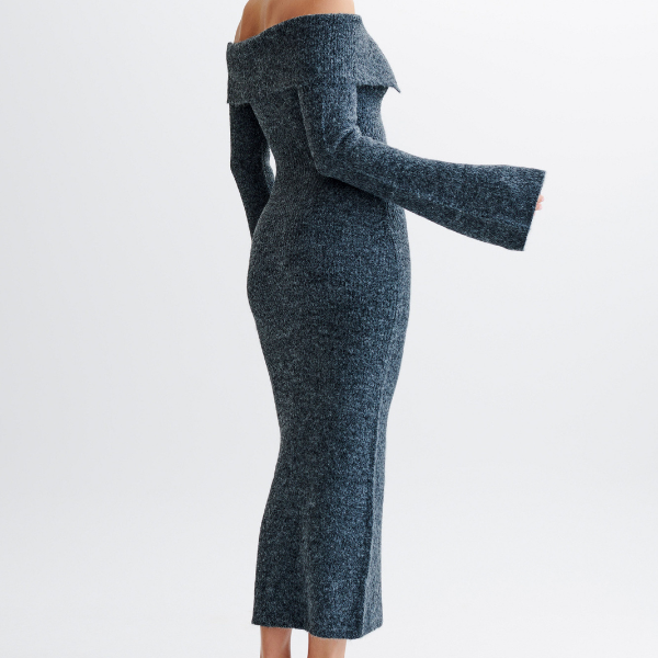 ROME KNIT MIDI DRESS