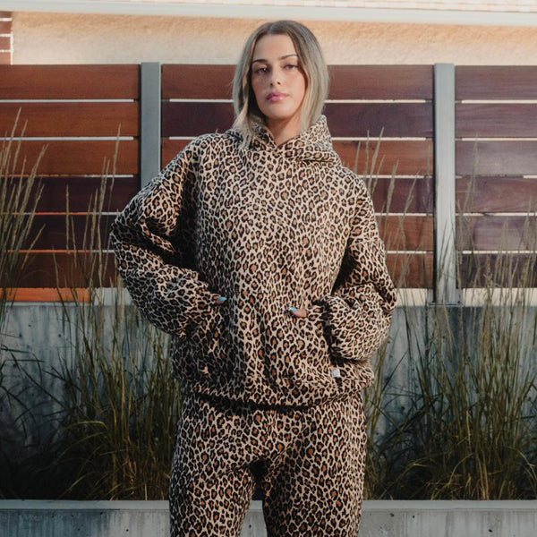 MONACO LEOPARD HOODIE