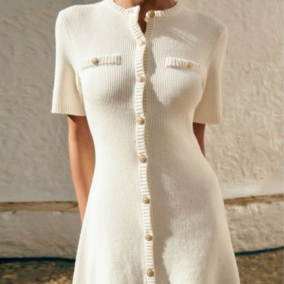 ZURICH RIB-KNIT DRESS